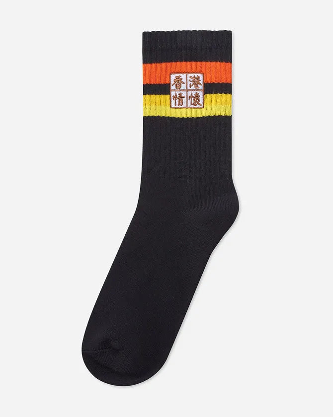 HK Vibes Socks 23-26cm (Black)