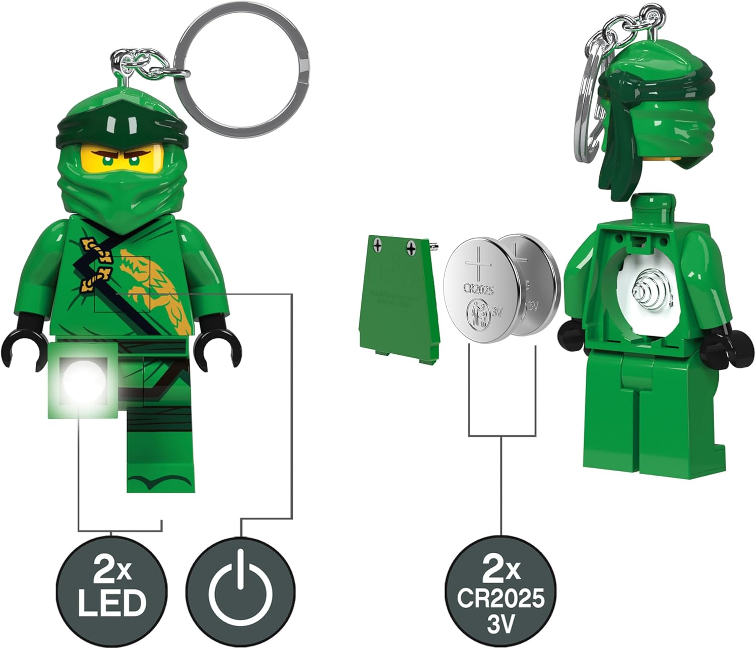 LEGO (レゴ) | LEDキーチェーンライト レガシーロイド | KE150H