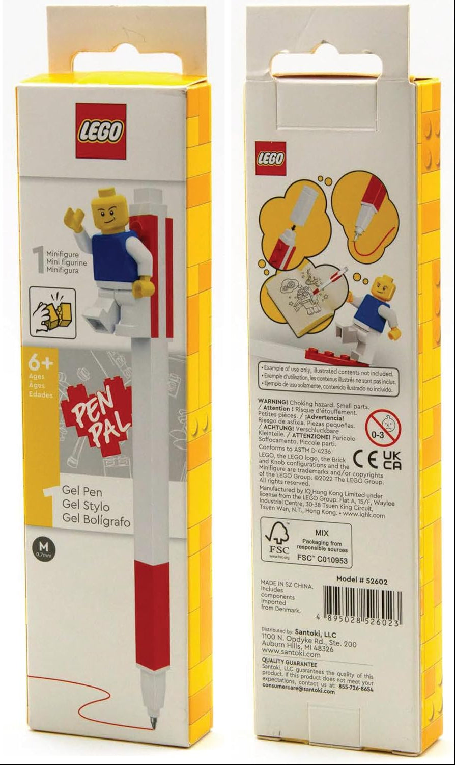 LEGO (レゴ) | ボールペン ミニフィグセット レッド | 52602